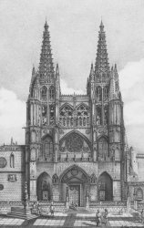 65: 78.- Catedral de Burgos-Fachada Principal